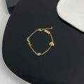 YSL Crystal Accent Chain Bracelet